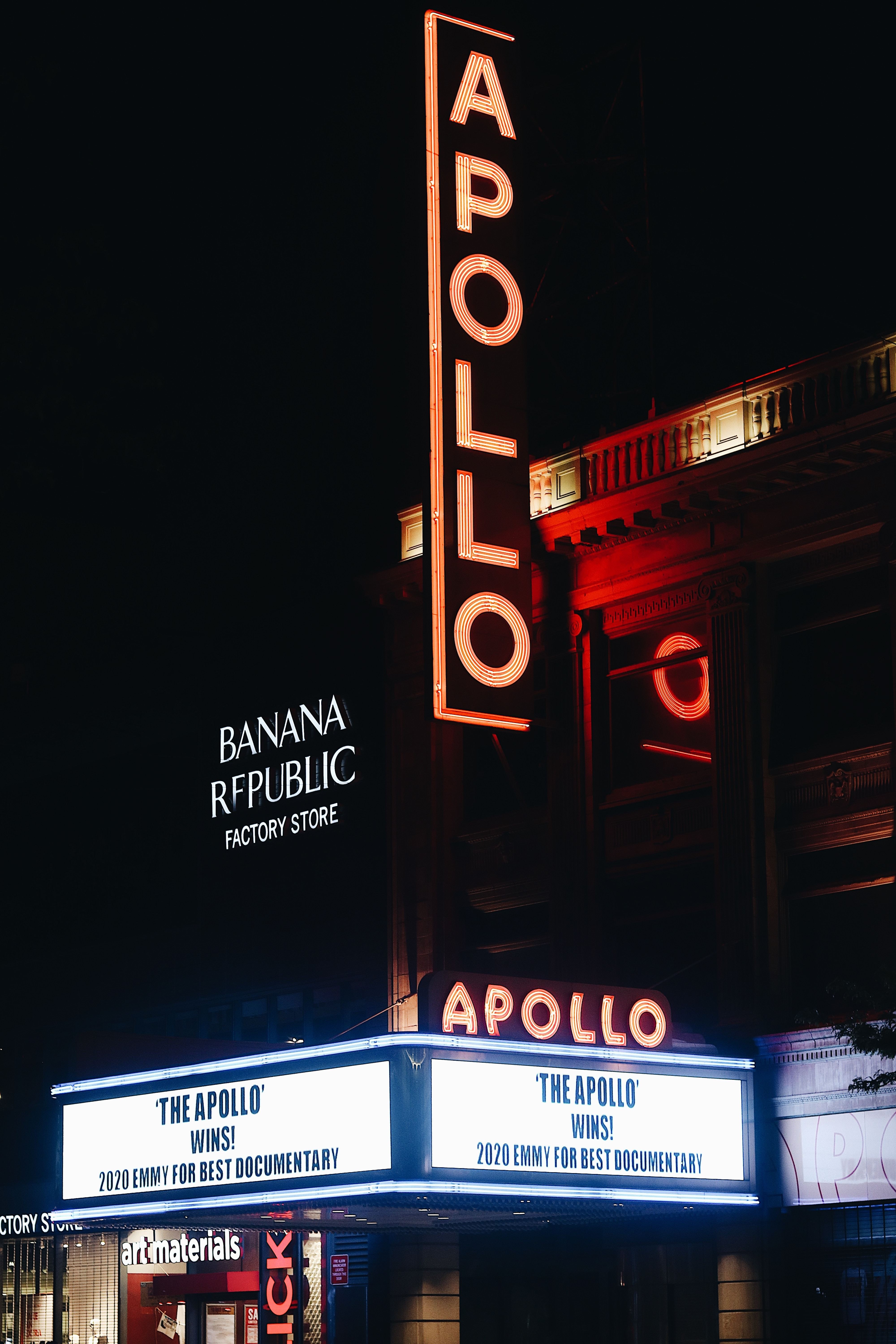 New york Harlem Apollo theatre
