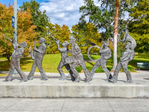 New Orleans louisiana louis armstrong park