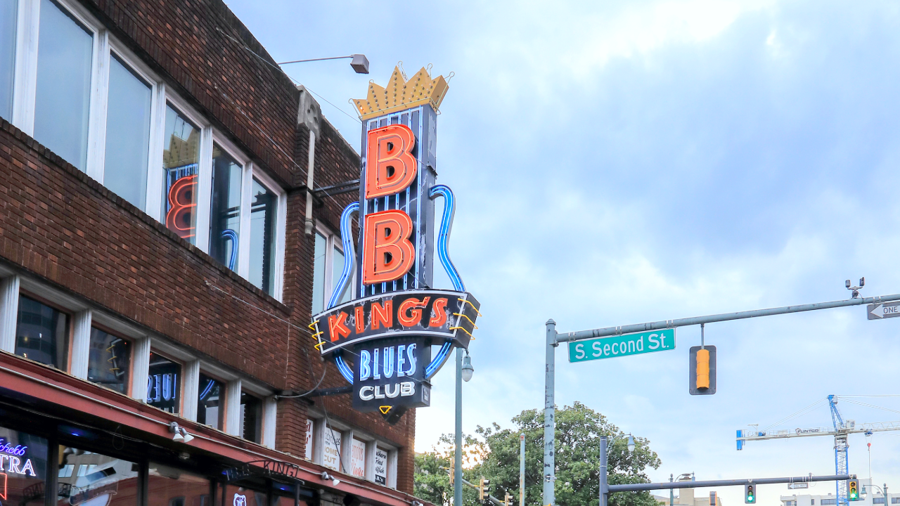 Beale street memphis tennessee BB King Blues Club