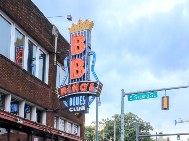 Beale street memphis tennessee BB King Blues Club
