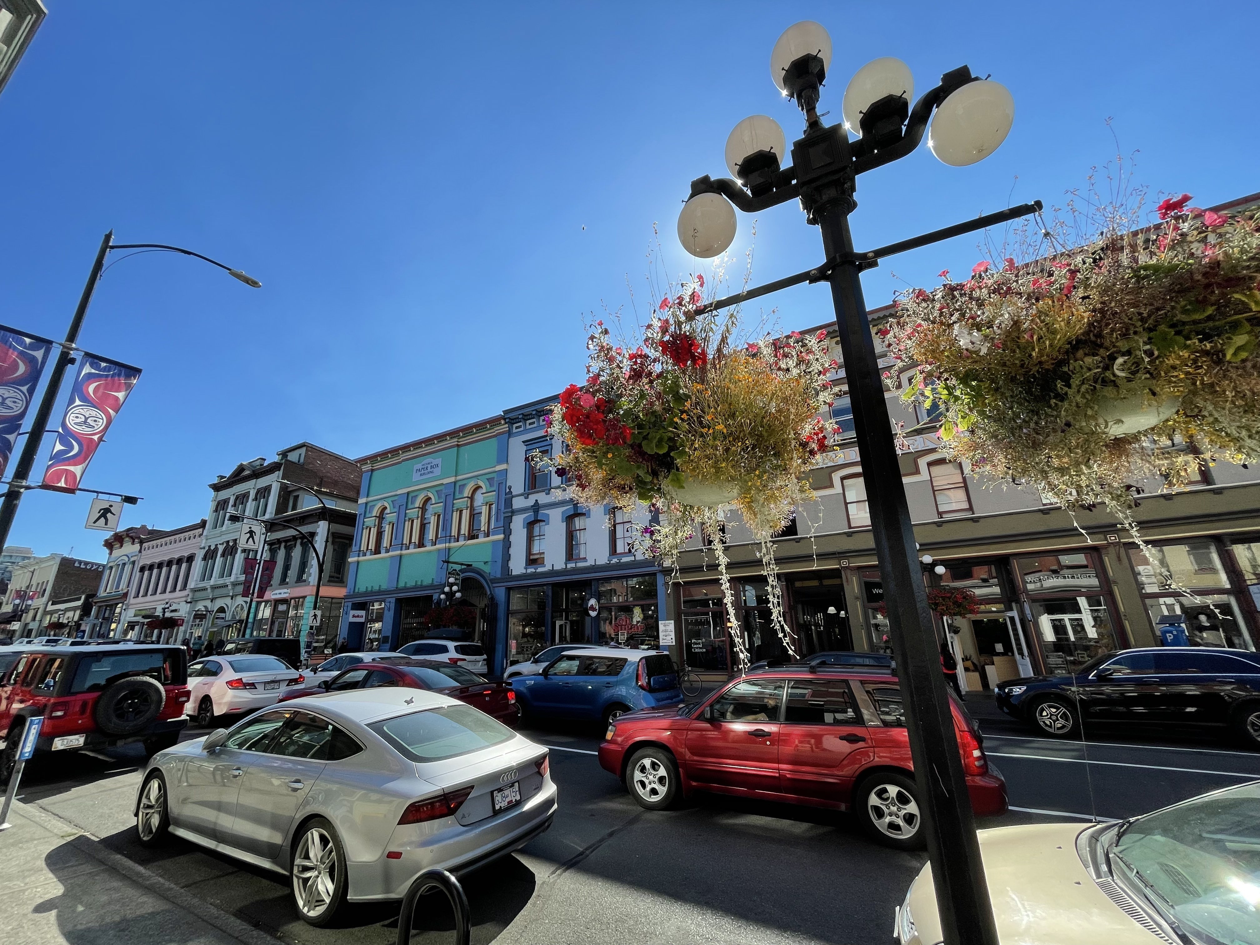 CA Victoria British Columbia street