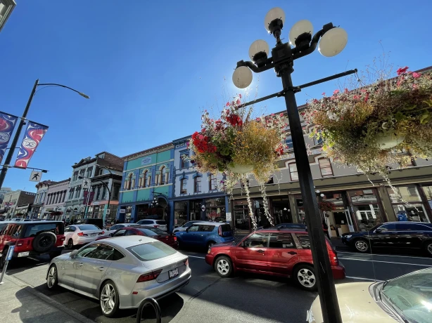 CA Victoria British Columbia street