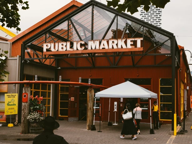 CAN vancouver granville island public market