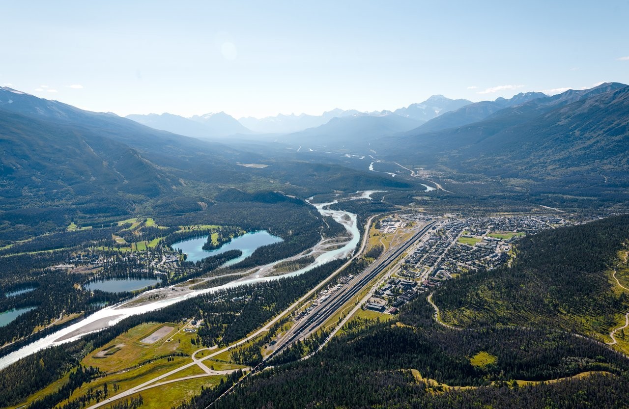 Jasper Townsite Aerial CR Celina Frisson medium