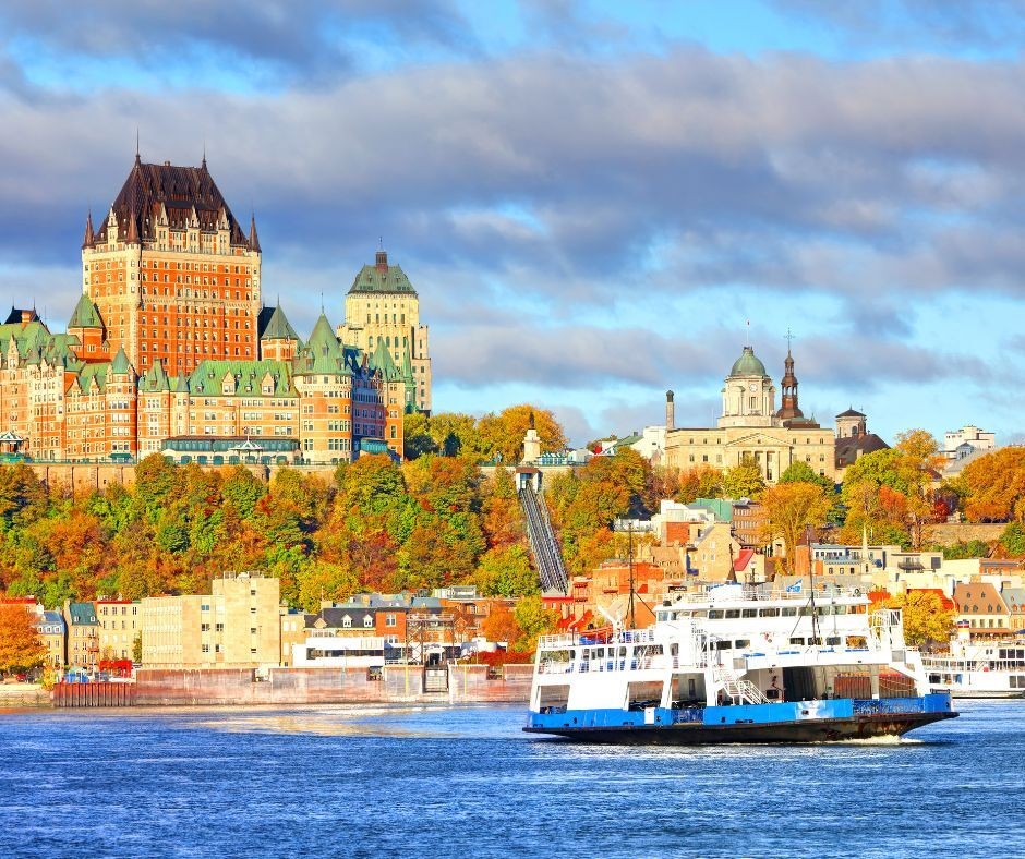 LA CAN destination East Canada Old Quebec City