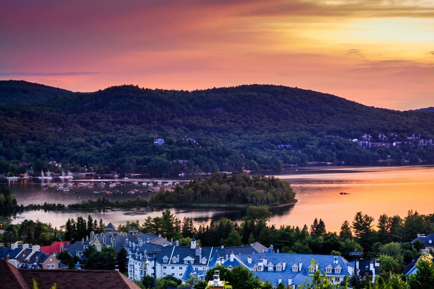 LA East Canada places Quebec Mont Tremblant