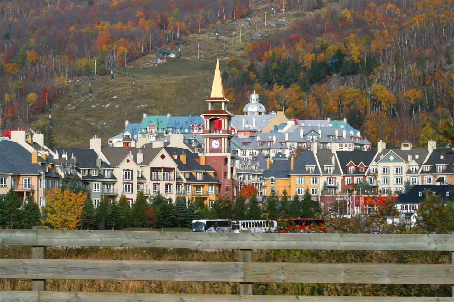 LA East Canada places Quebec Mont Tremblant
