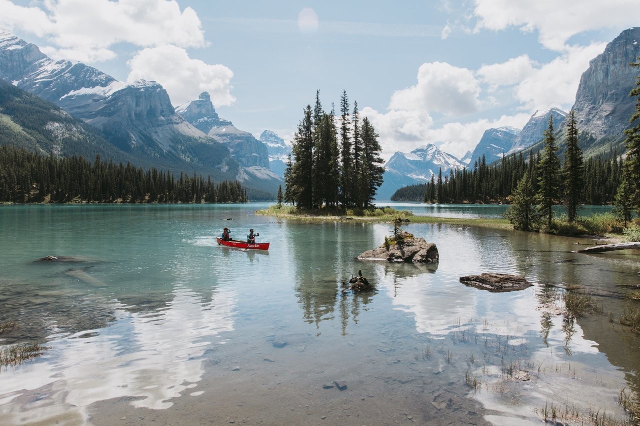 Spirit Island Maligne Lake Boat Cruise CR Mike Seehagel medium