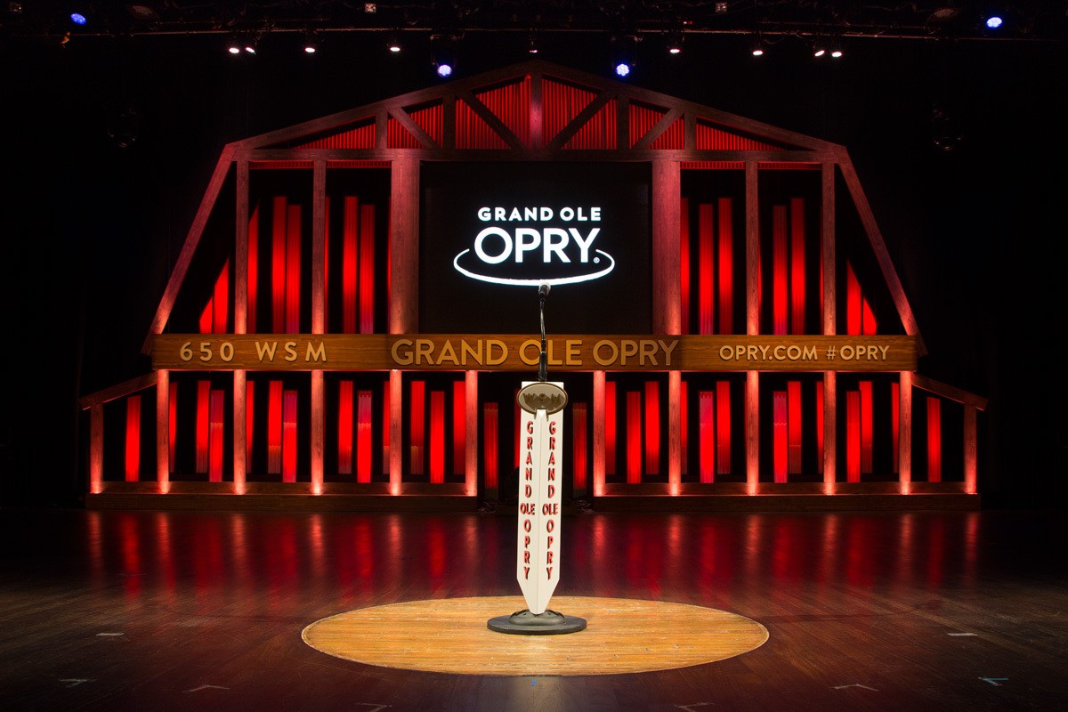 Tennessee Nashville Opry Stage