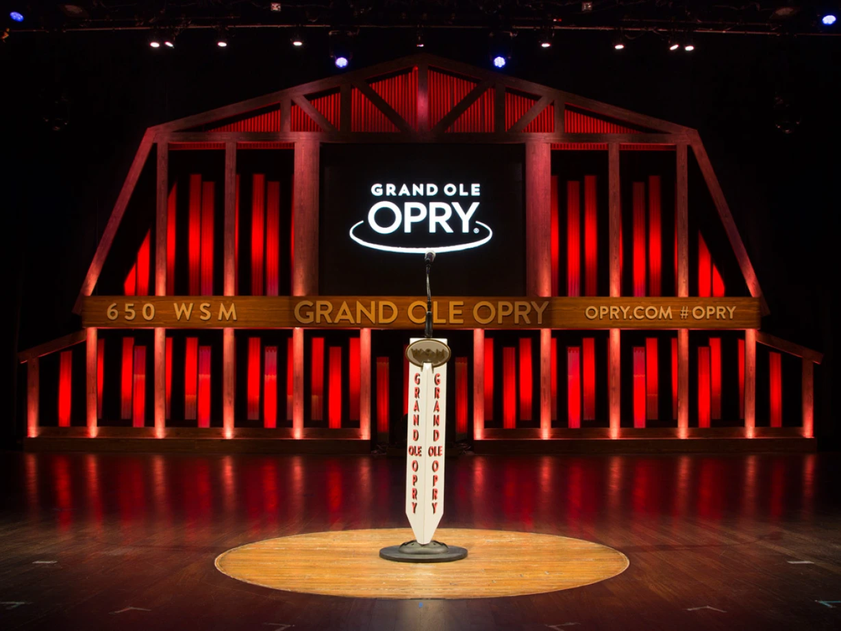 Tennessee Nashville Opry Stage