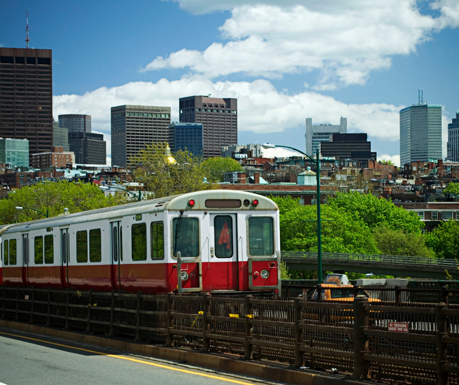 US New England Boston train