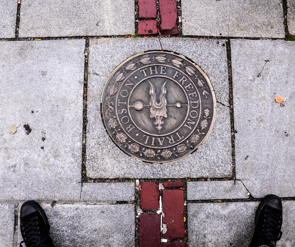 US New England Boston Freedom trail