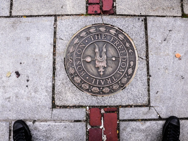 US New England Boston Freedom trail