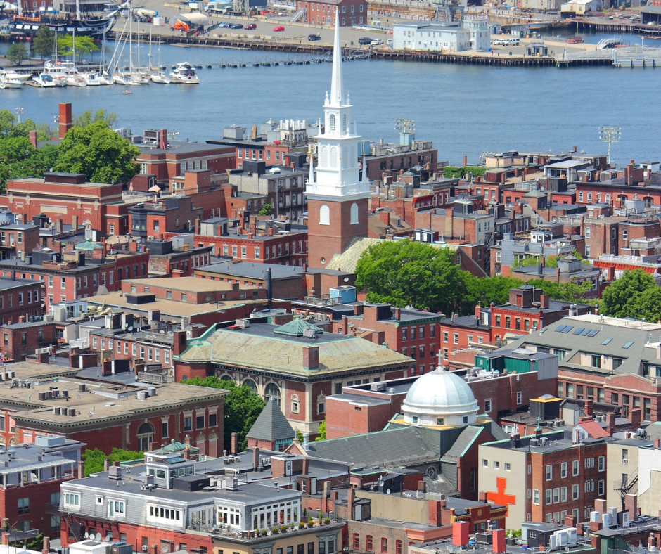 US New England Boston North End