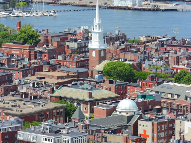 US New England Boston North End