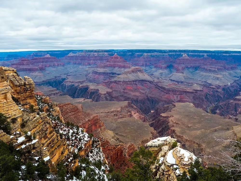 USA Arizona Grand Canyon winter 1