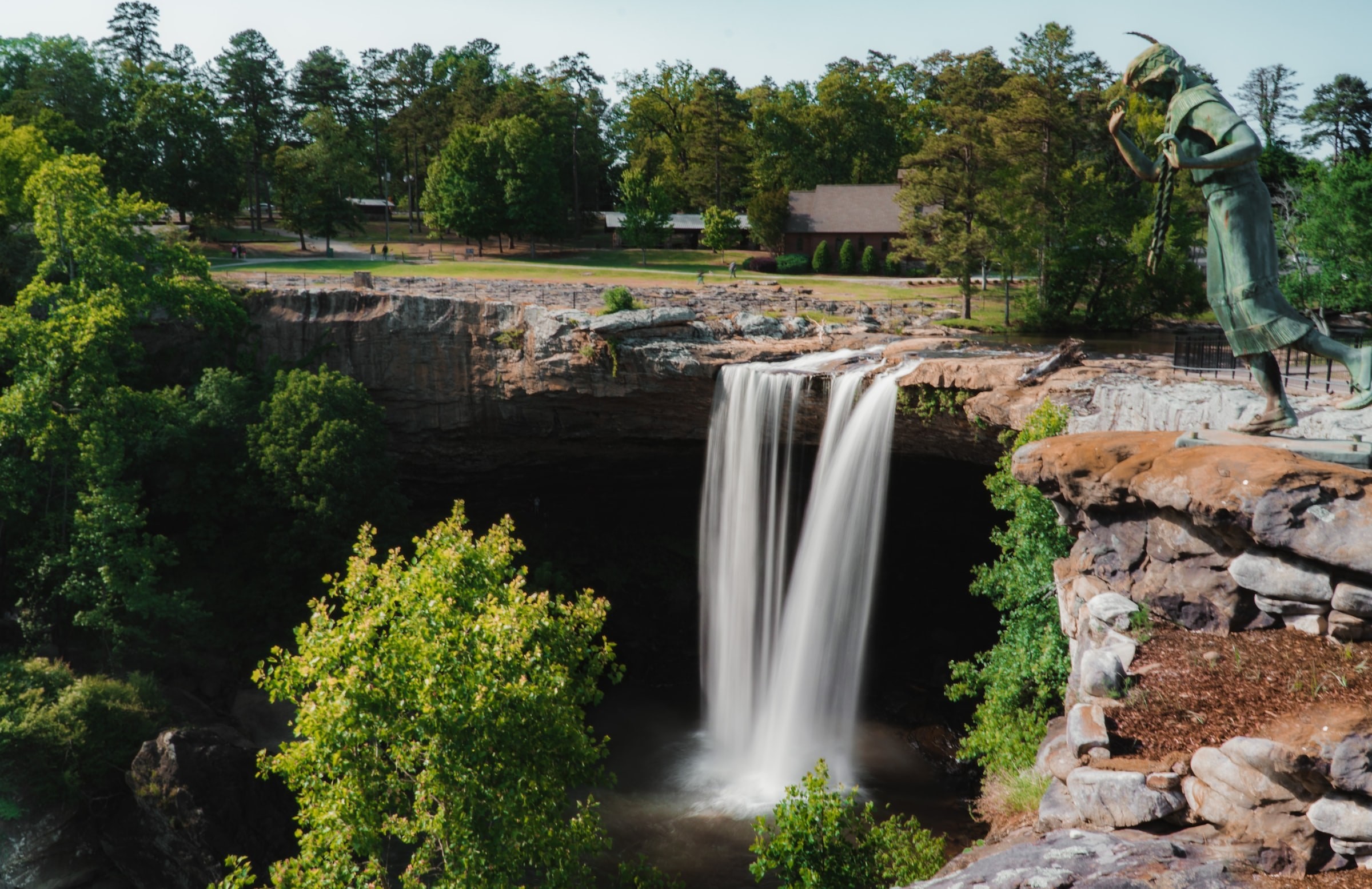 USA Deep South Alabama Noccalula Falls