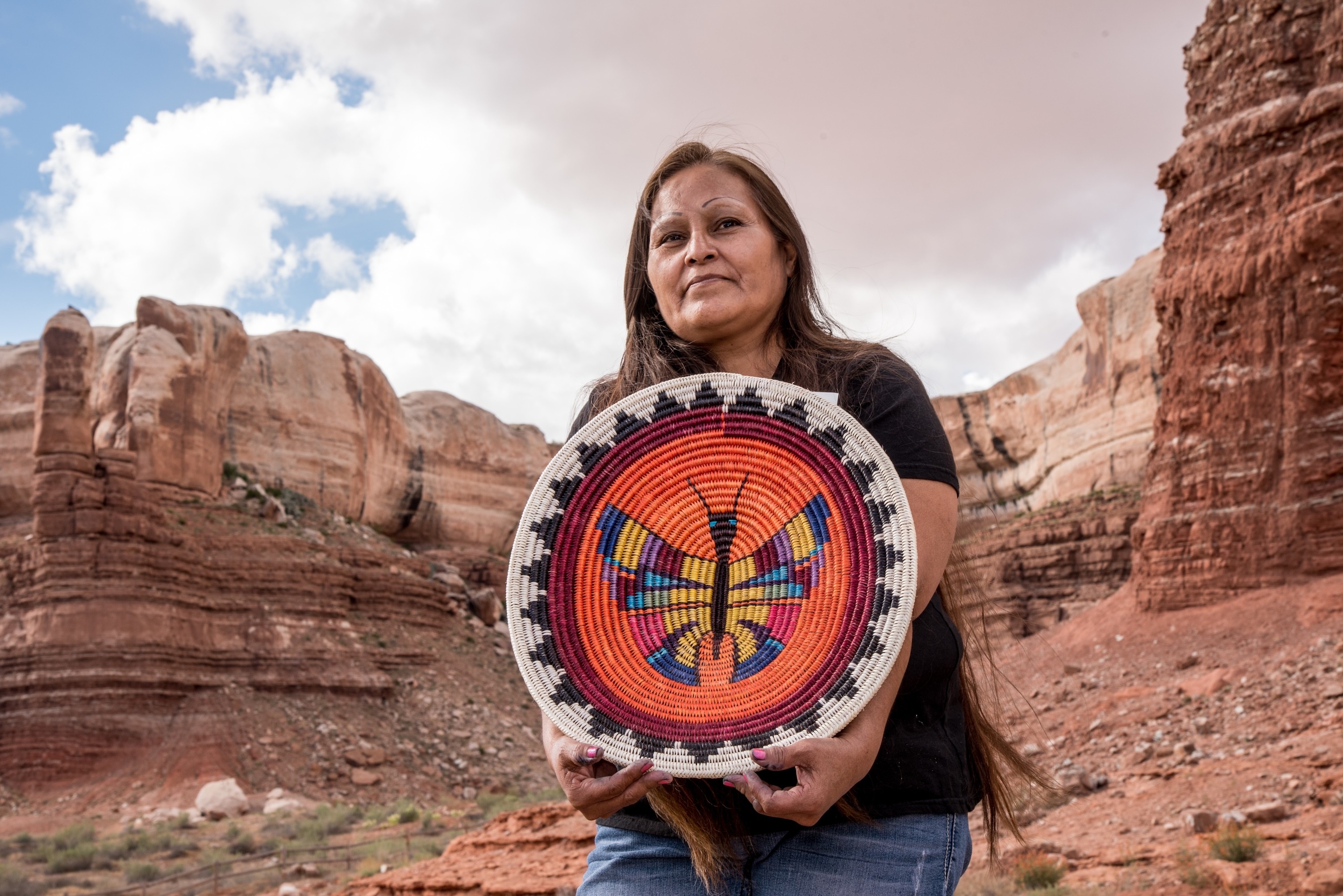 USA Utah Navajo Frau