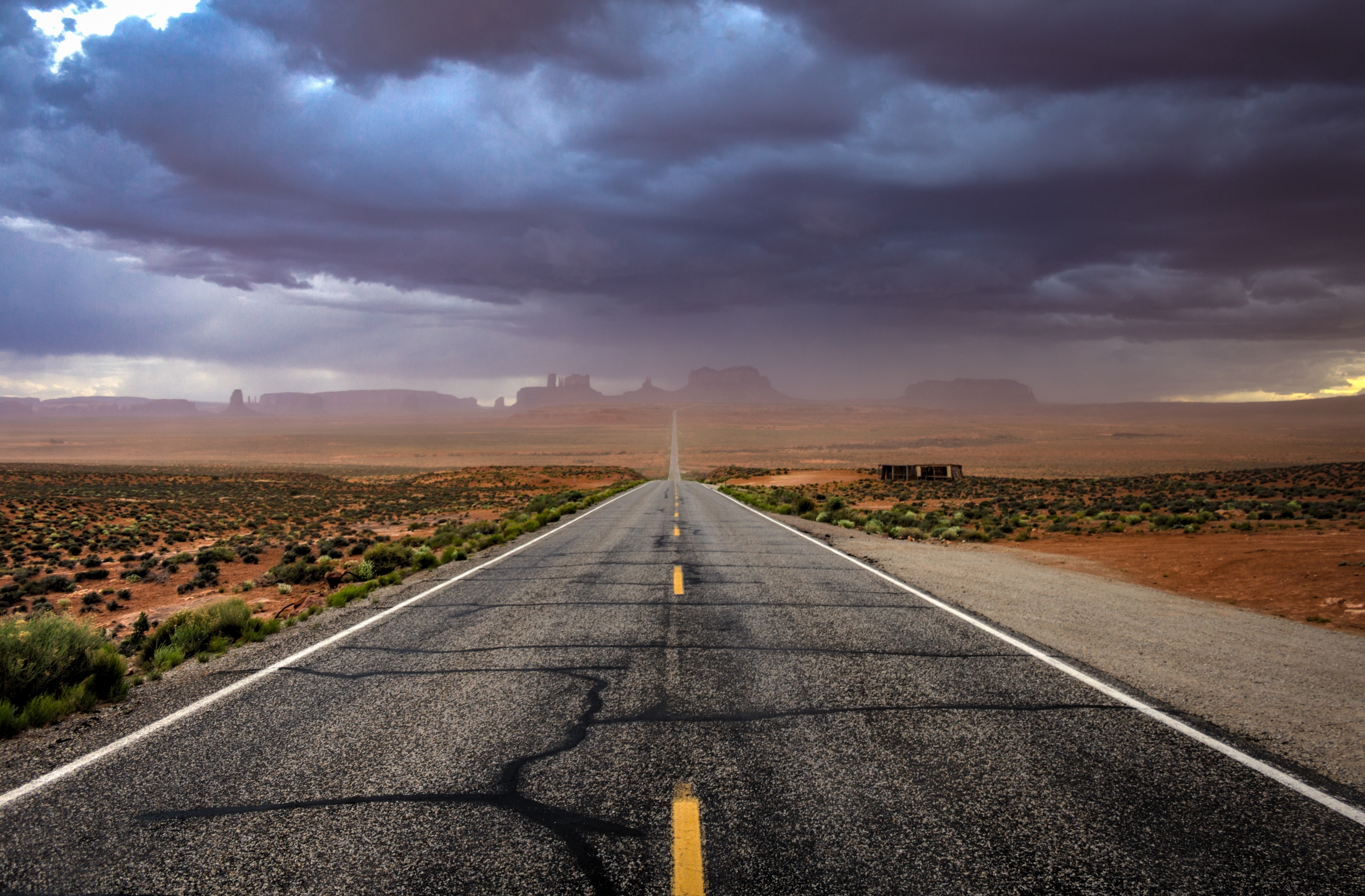 USA Utah Canyon Country Forrest Gump Hill Straße