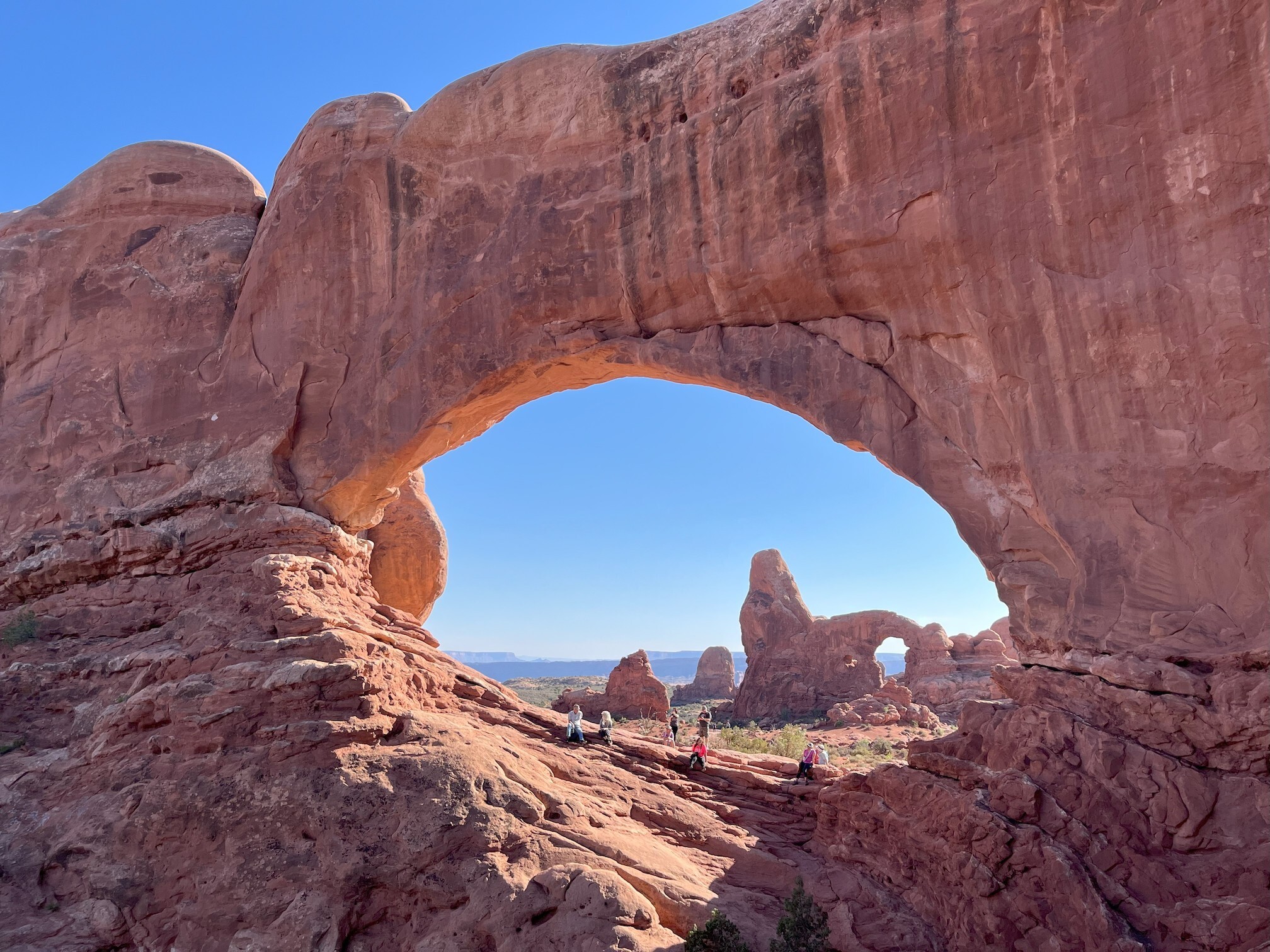 USA Utah Grand County Arches Turret Arch