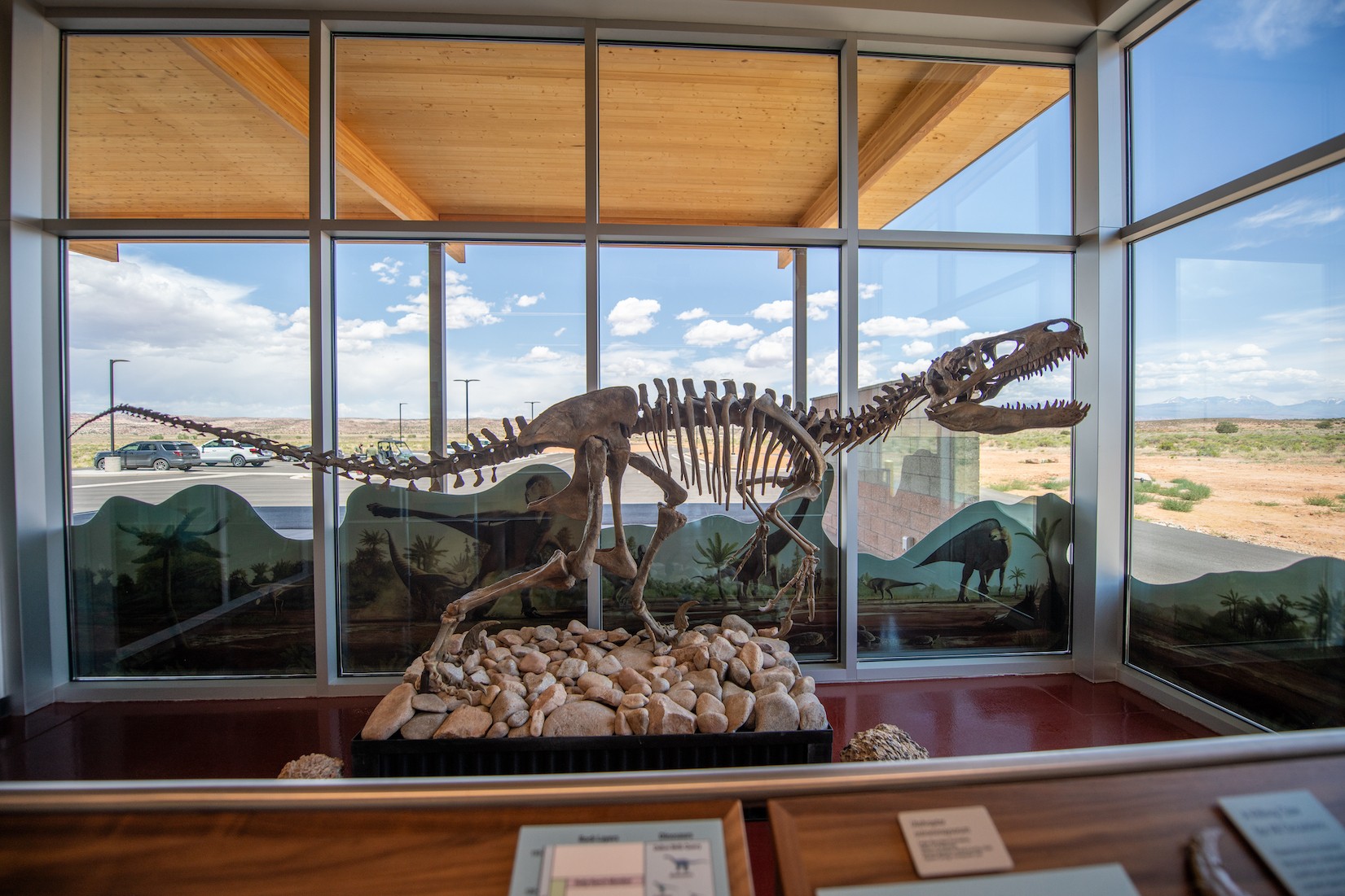 USA Utah Grand County Utahraptor Dinosaurier