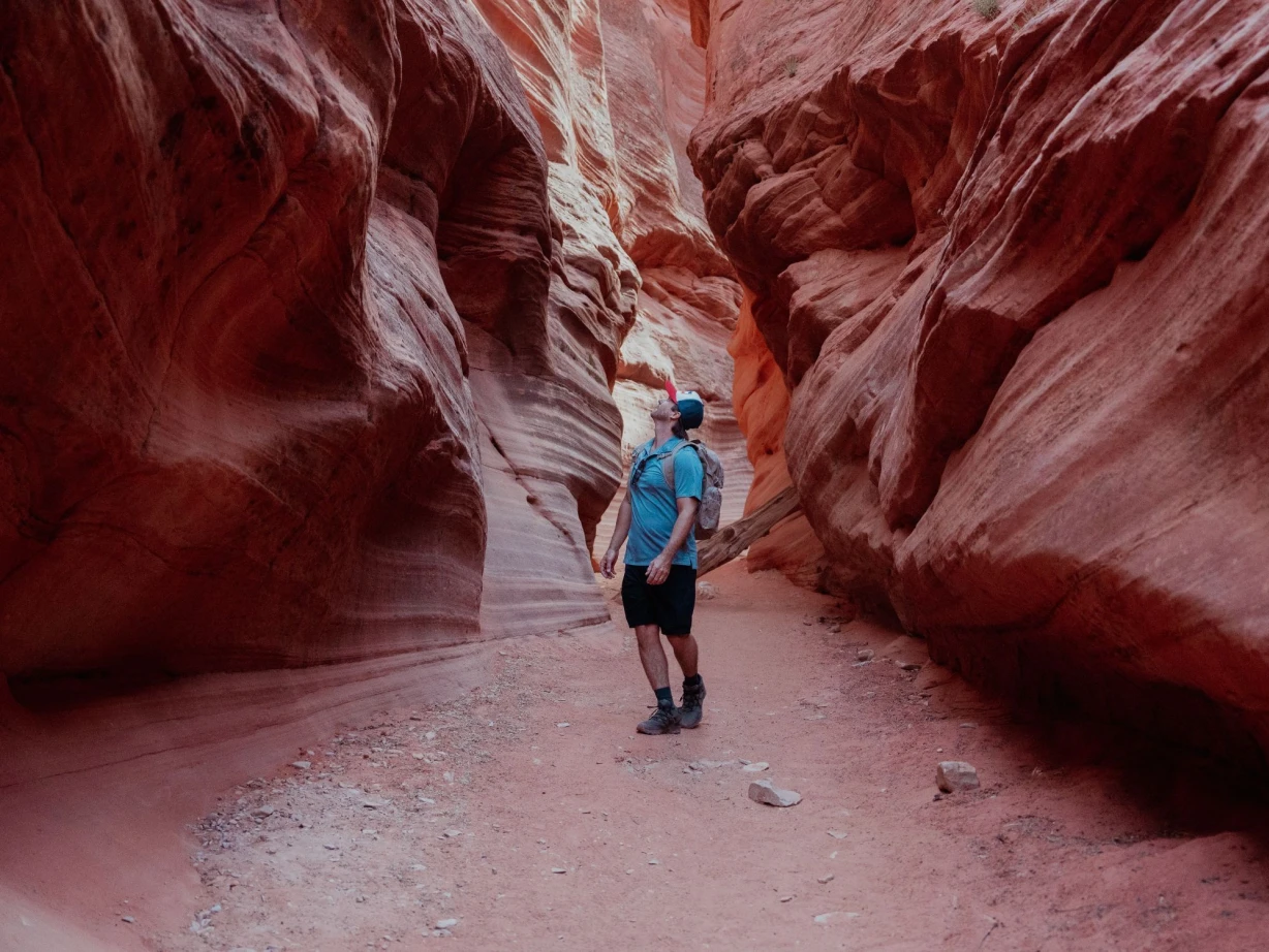 USA Utah Kane County slot canyon