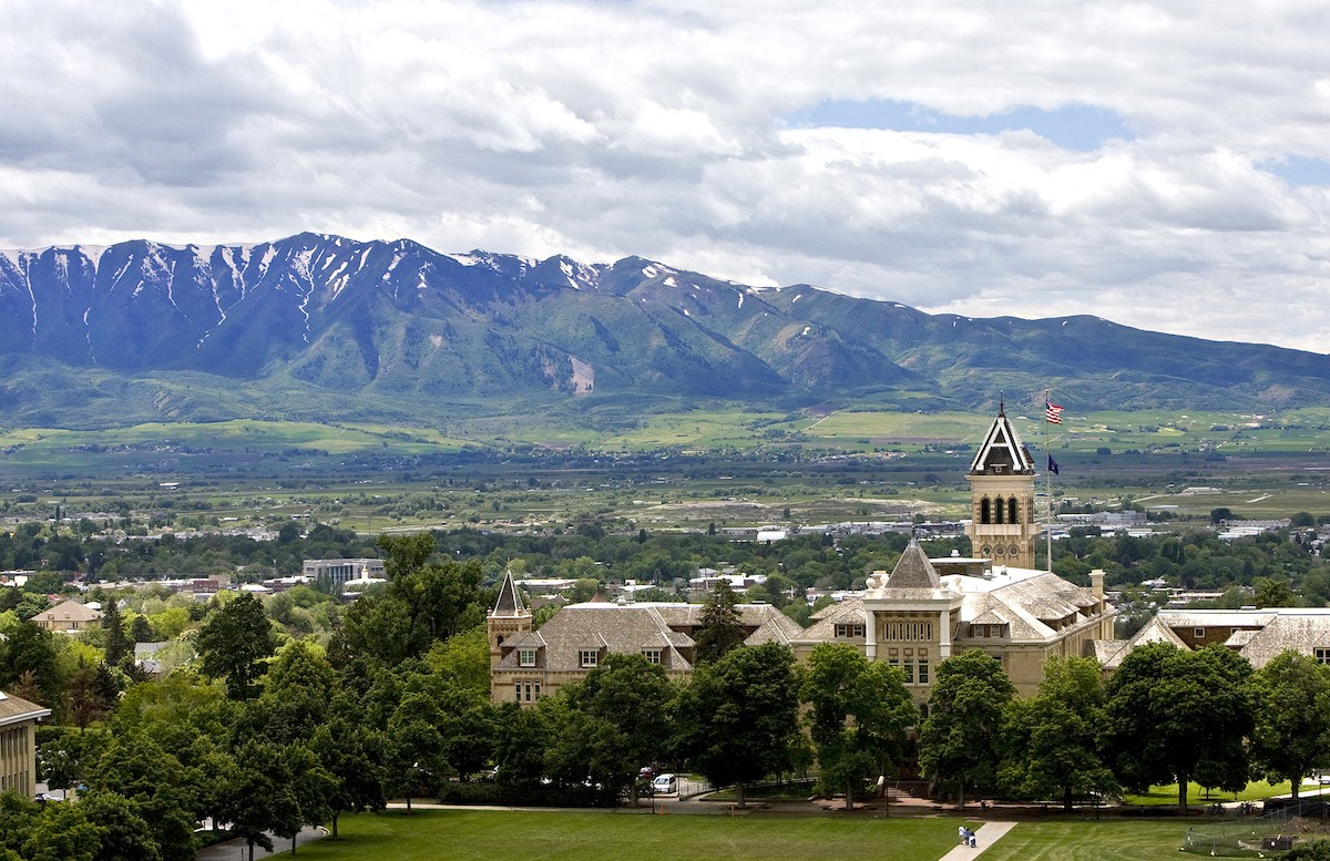 USA Utah Rich County Utah State University Wellsville Mountains