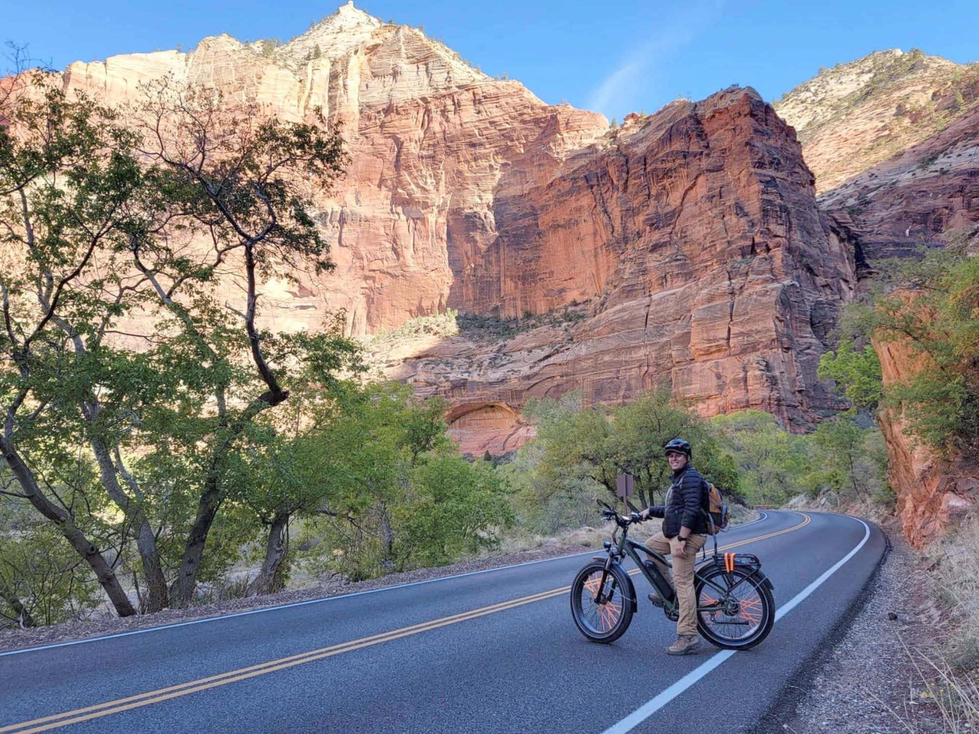 USA Utah Washington County Zion Fahrrad