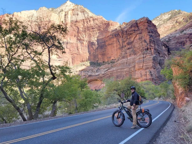 USA Utah Washington County Zion Fahrrad