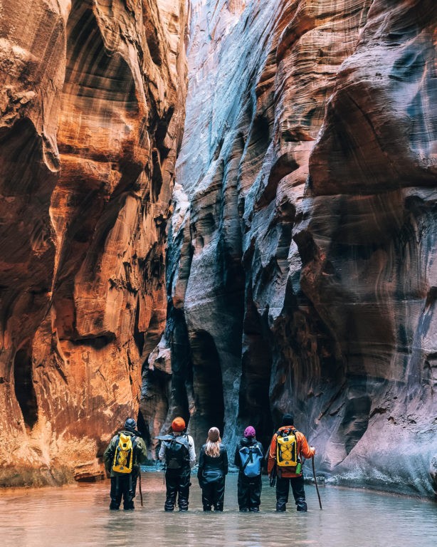 USA Utah Washington County Zion Narrows