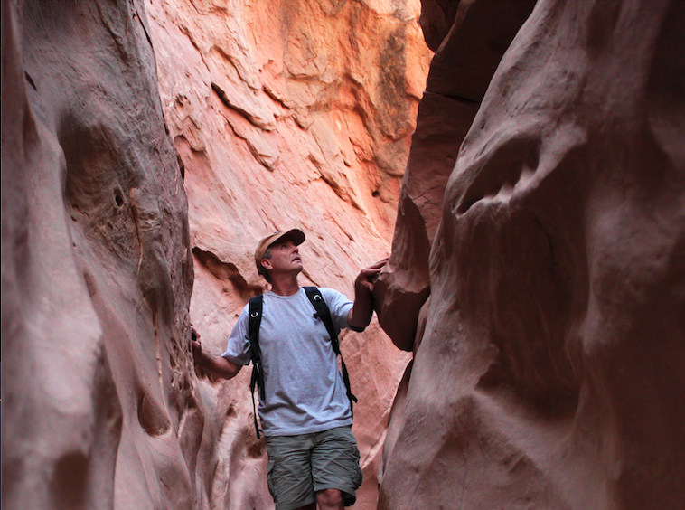 USA Utah Wayne County Slot Canyon