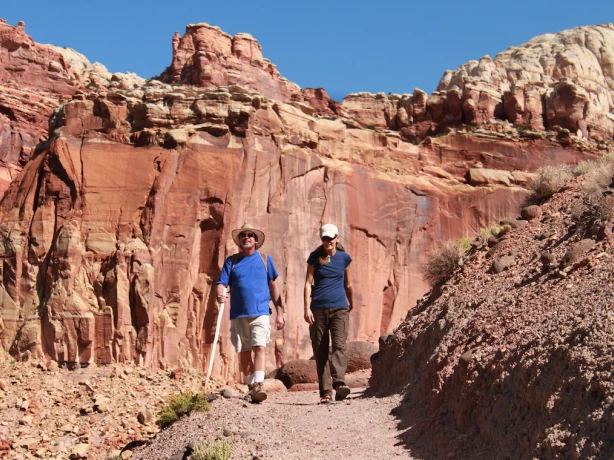 USA Utah Wayne county Capitol Reef Wanderer