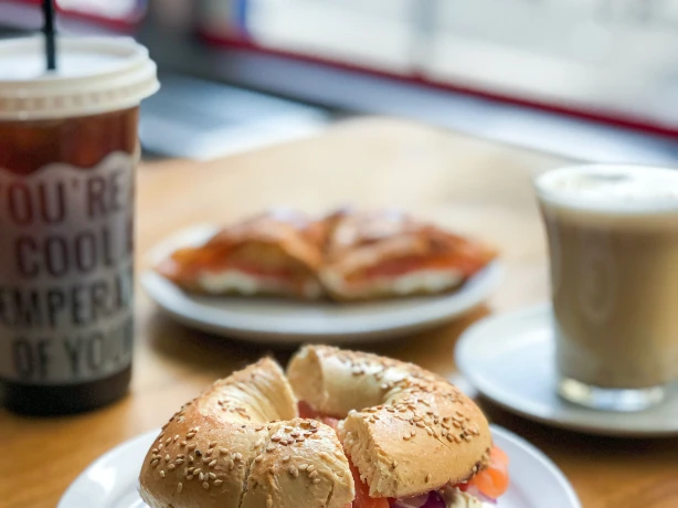 New york bagel salmon