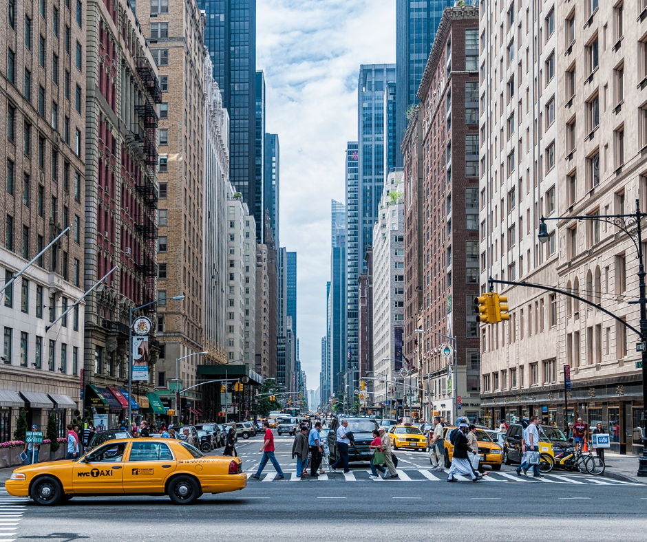 USA New york Straße