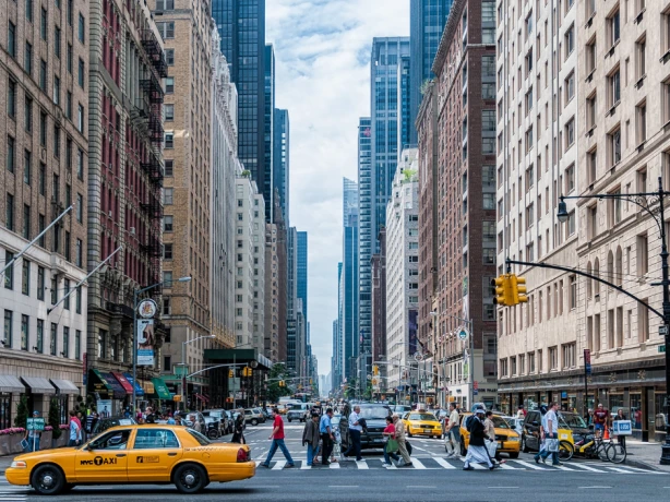 USA New york Straße