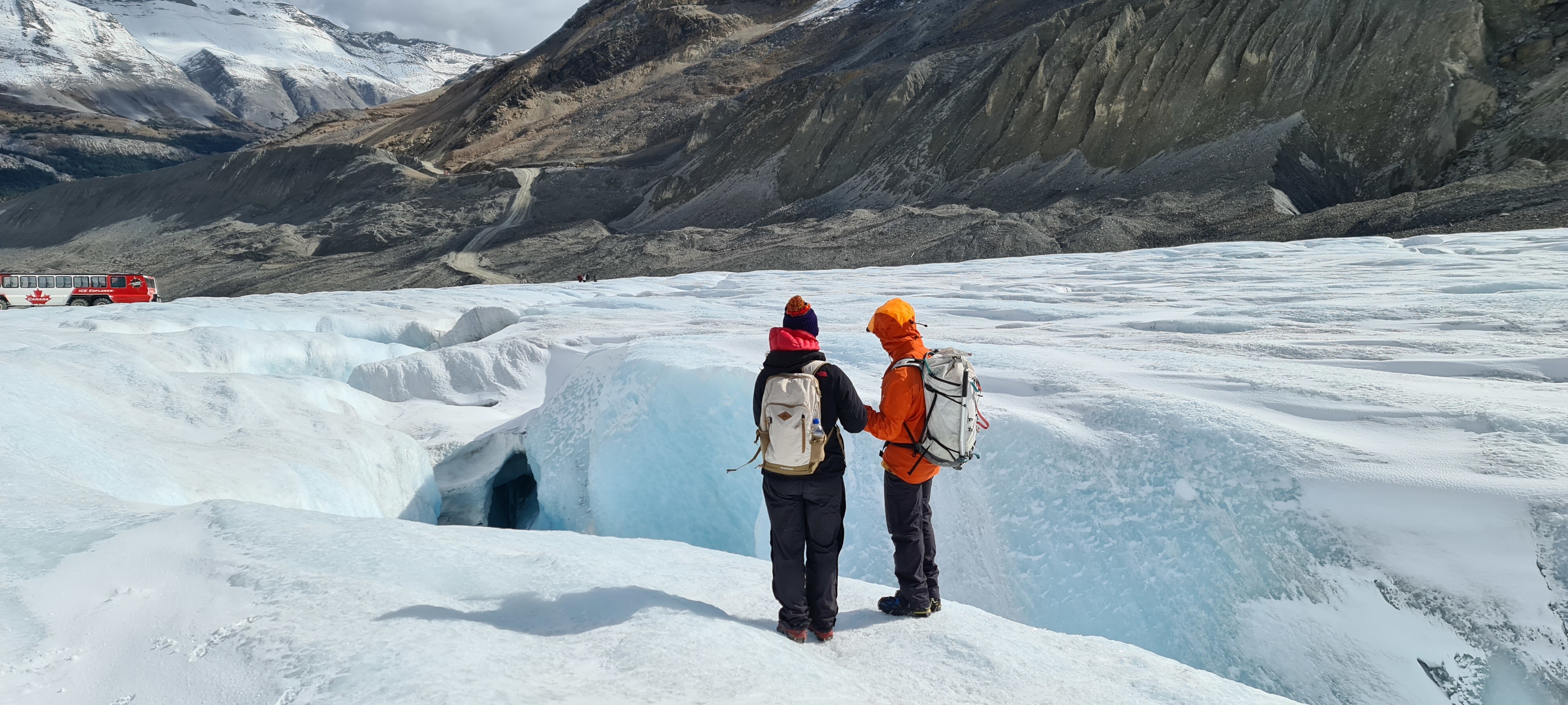 Canada Canadian Rockies Icefields Parkway Icewalks