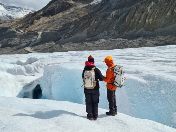 Canada Canadian Rockies Icefields Parkway Icewalks