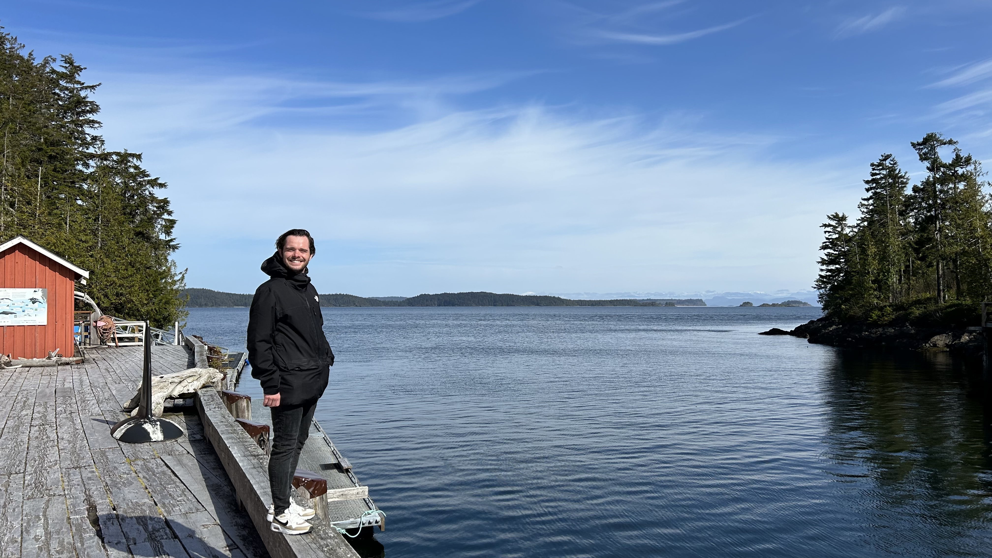 CA British Columbia Vancouver Island Telegraph Cove Thies bay
