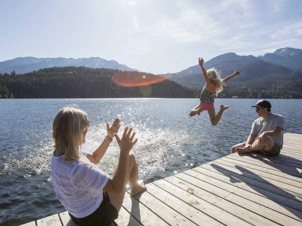 Can family lake jetty credit tourism whistler justa Jeskova in cms