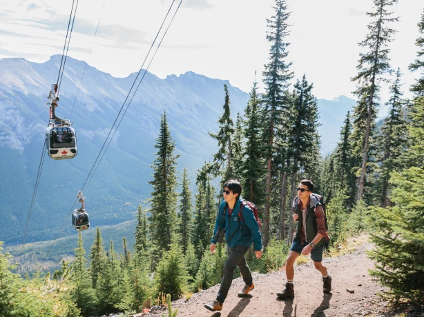 Kanada Banff Sulphur Mountain