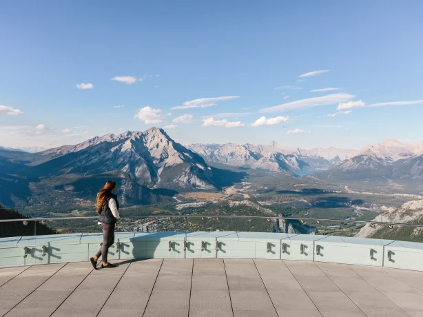 Kanada Banff Sulphur Mountain