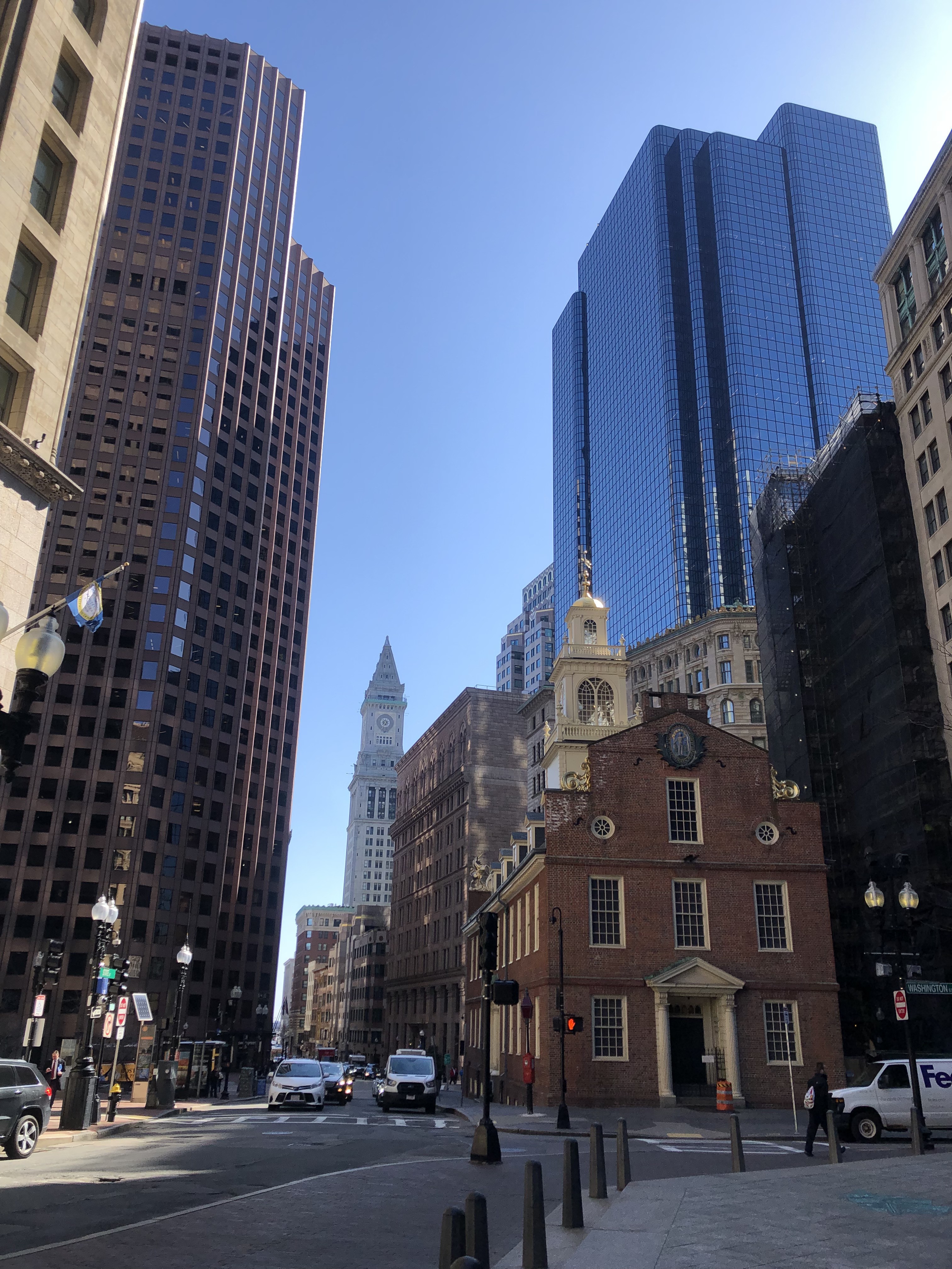 USA New England Massachusetts Boston Straße