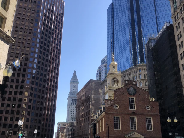 USA New England Massachusetts Boston Straße