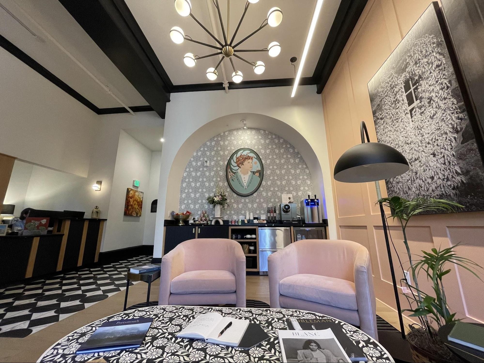 USA New England Portsmouth Hotellobby