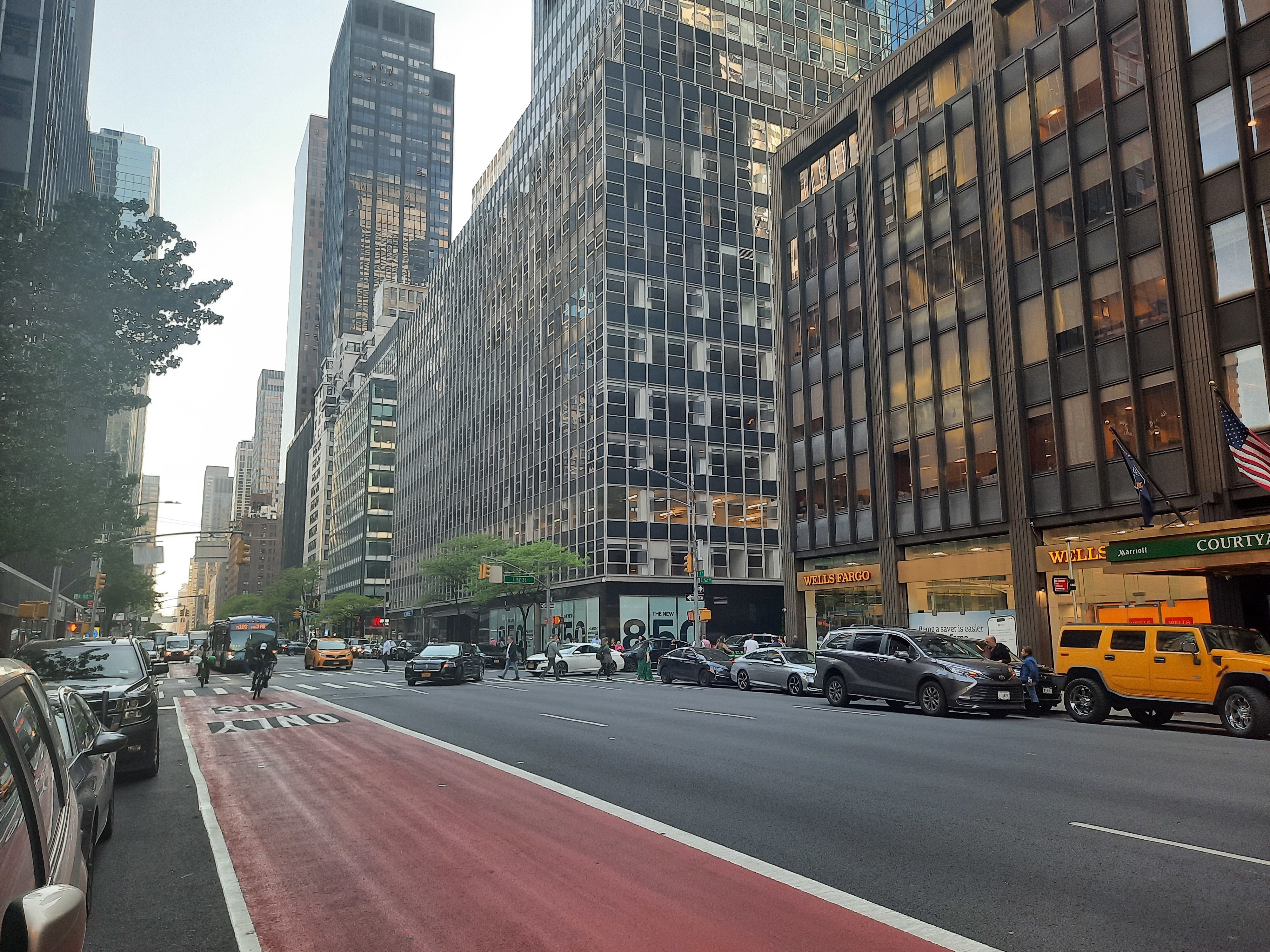 USA New York City Straße