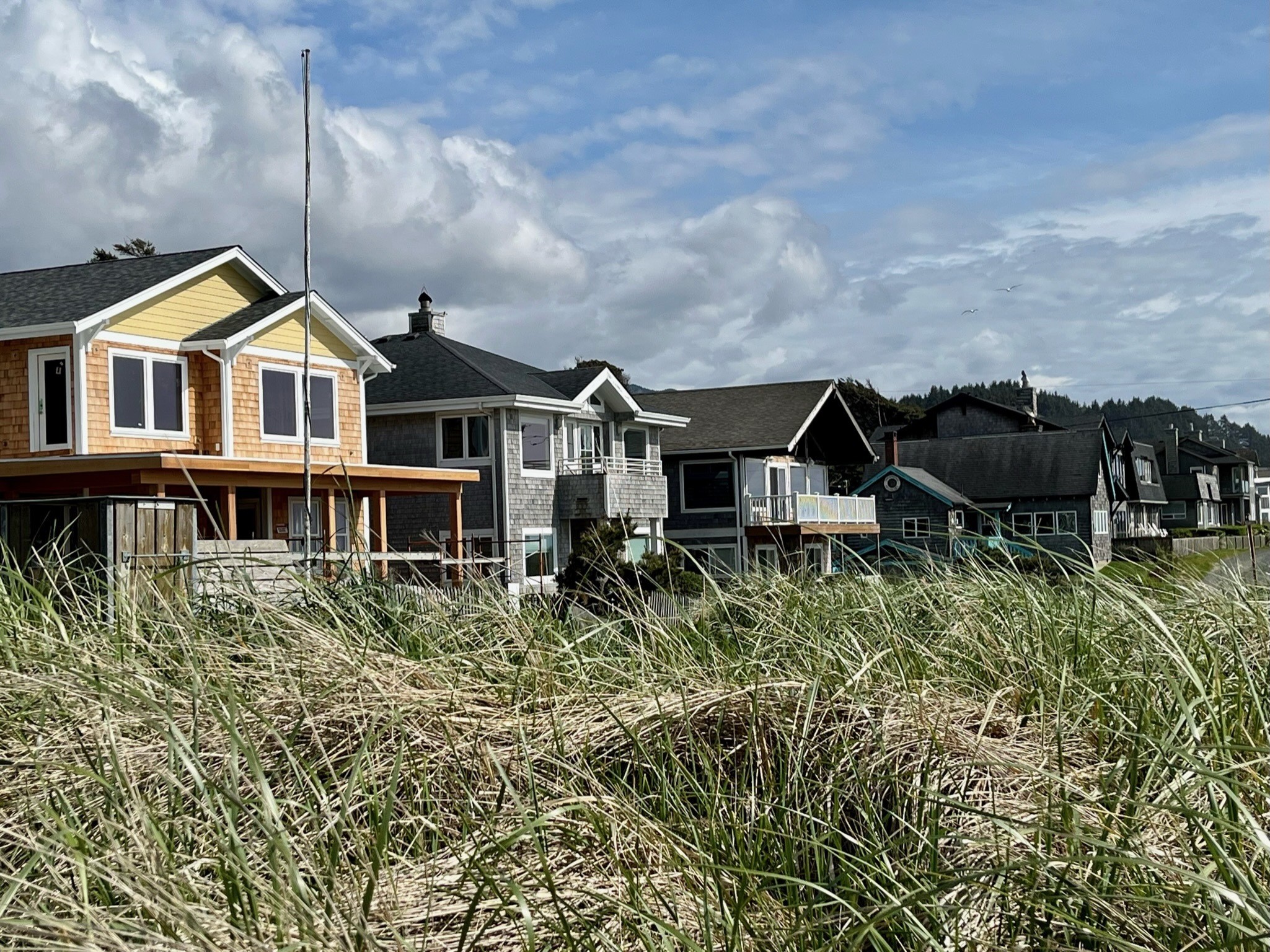 USA Nordwesten Oregon Cannon beach Häuser