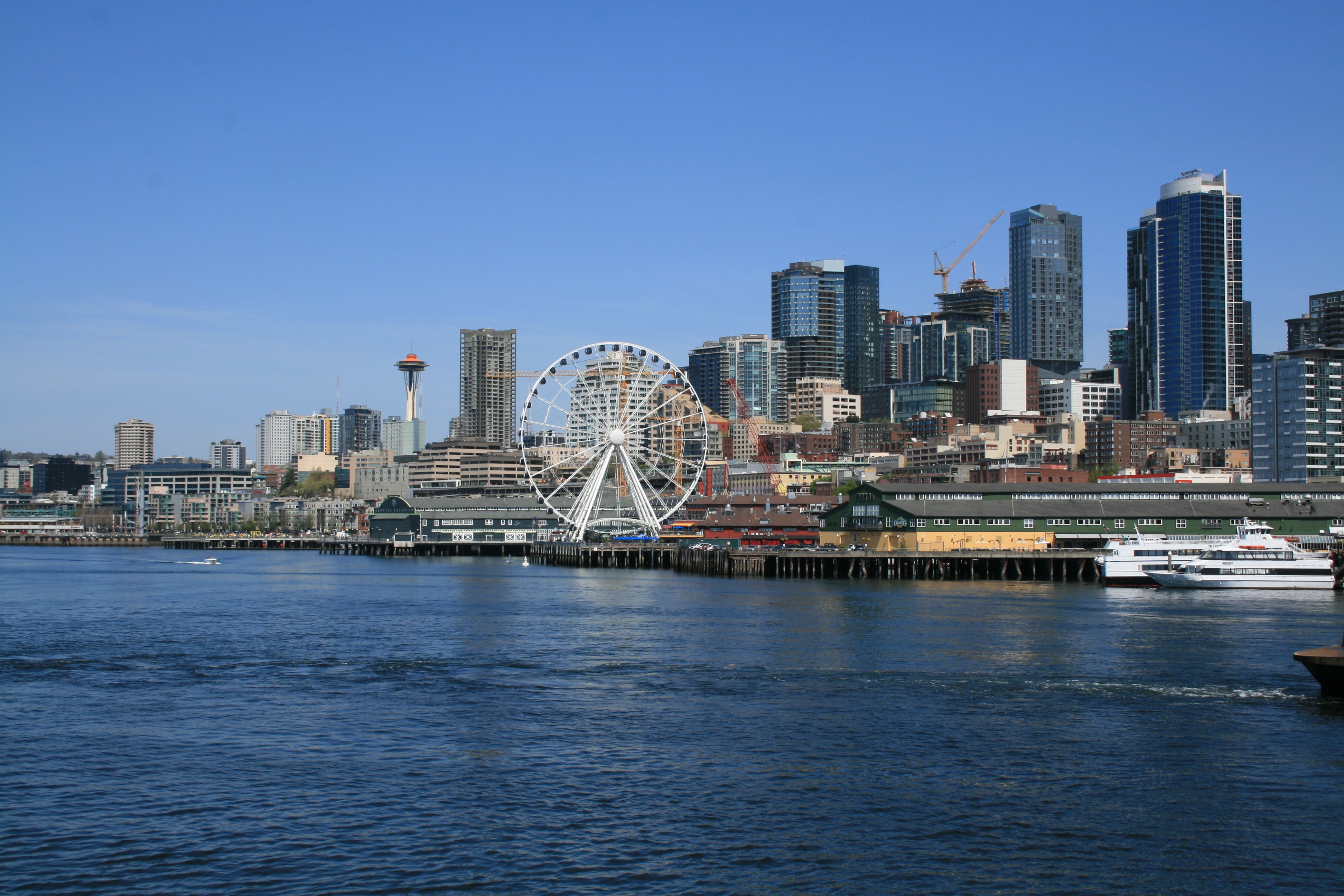 USA Nordwesten Washington Seattle skyline