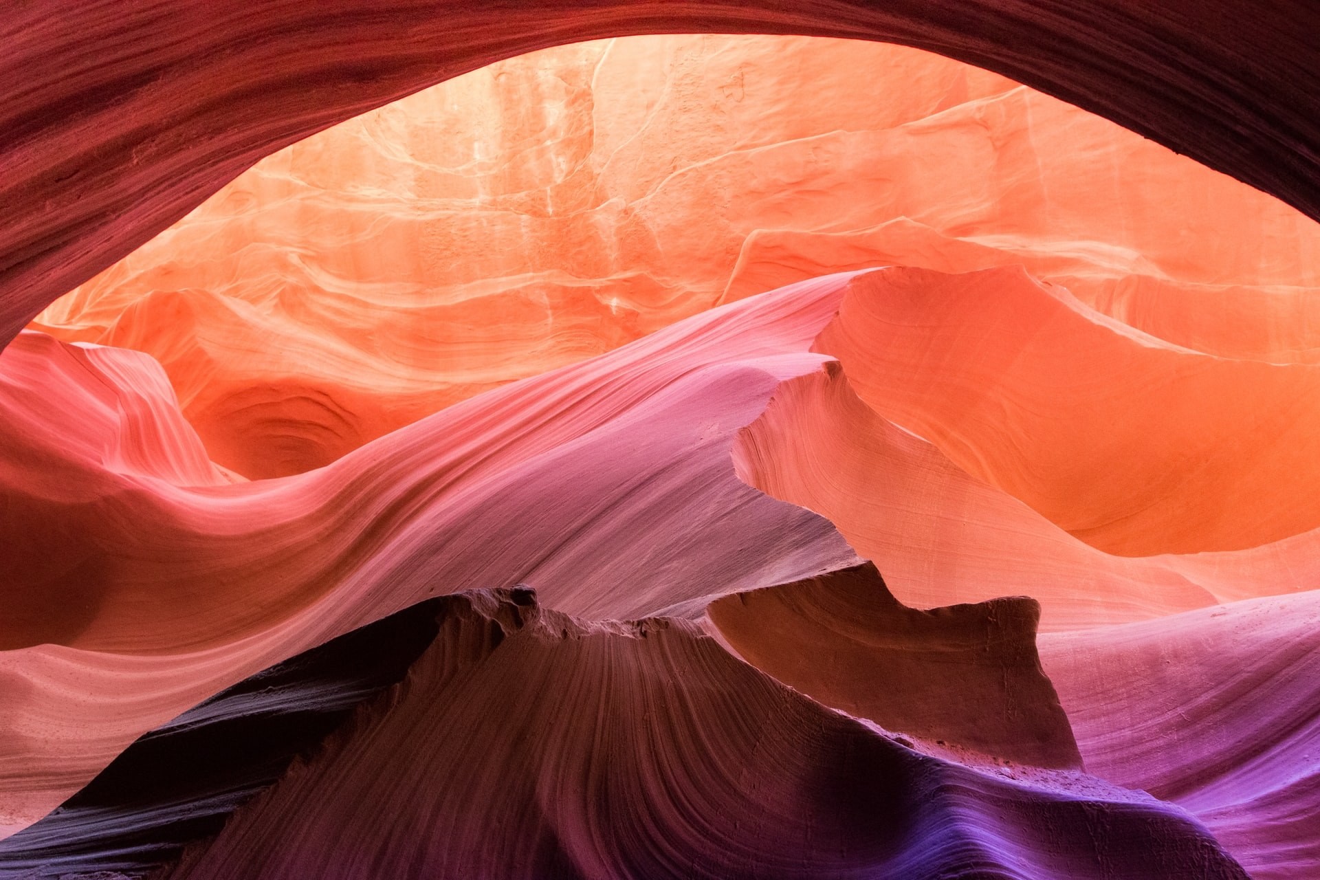 US Arizona Antelope Canyon rock pattern Yunqing leo unsplash