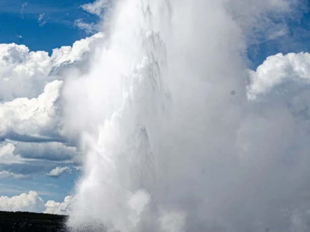 Unitedstates yellowstone nationalpark geyser