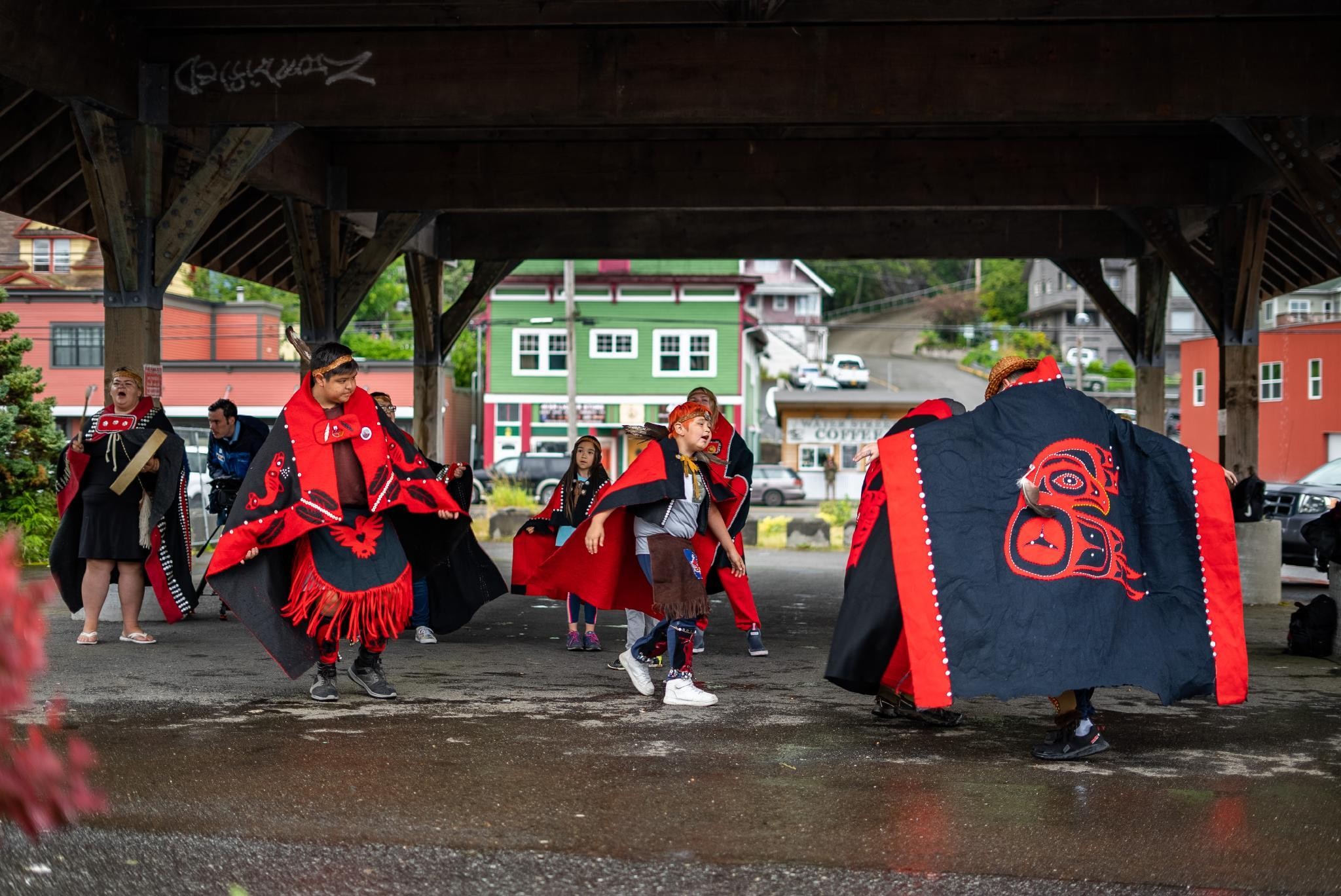 US-Alaska-Ketchikan-native dancers